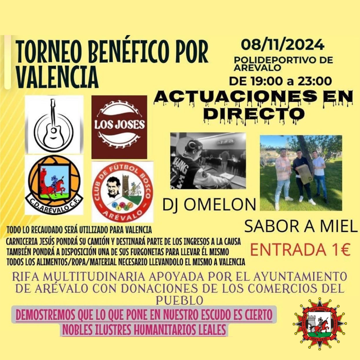 Torneo beneficio por Valencia
