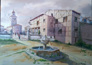 3 de mayo inauguración exposición ángel contreras