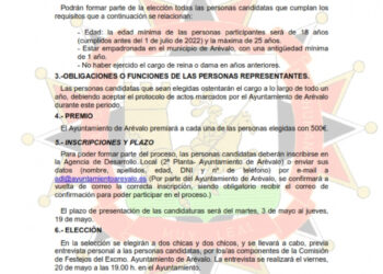Bases elección de personas representantes de las ferias y fiestas