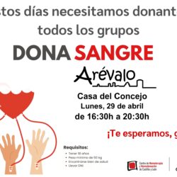 Campaña donación de sangre