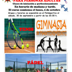 escuelas deportivas adultos