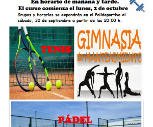 escuelas deportivas adultos