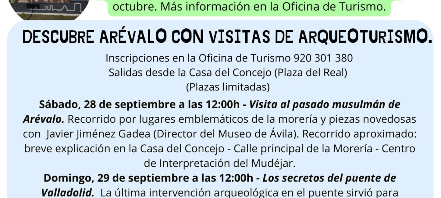 Semana del turismo 2024 Arévalo