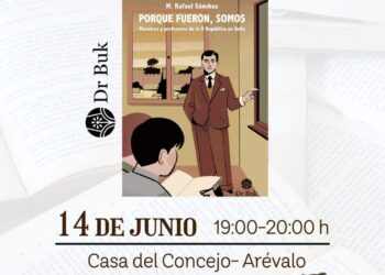 Presentación del libro titulado “PORQUE FUERON, SOMOS. MAESTROS Y PROFESORES DE LA II REPÚBLICA EN ÁVILA” de M. RAFAEL SÁNCHEZ.