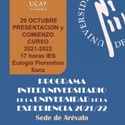 PRESENTACION Y COMIENZO DEL CURSO UNIVERSIDAD DE LA EXPERIENCIA