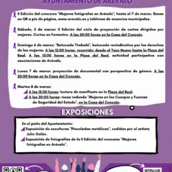 PROGRAMA DIA INTERNACIONAL DE LAS MUJERES