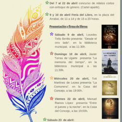 Programación en torno al 23 de abril por el Ayuntamiento de Arévalo