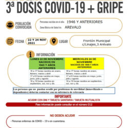 Vacunaciones Covid + Gripe nacidos/as en 1946