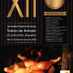 XII JORNADAS GASTRONOMICAS TOSTÓN DE ARÉVALO