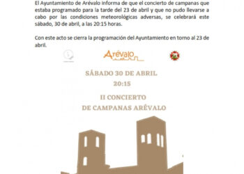 Concierto campanas 30 de abril 2022