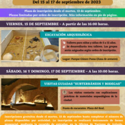 Jornadas arqueoturismo