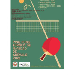 ping pong navidad 2021 Arévalo