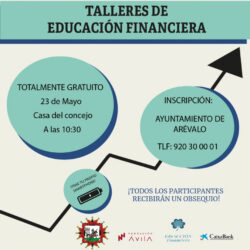 talleres de educación financiera en Arévalo-23 de mayo