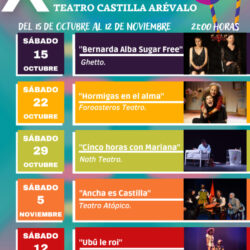 X muestra de teatro 2022